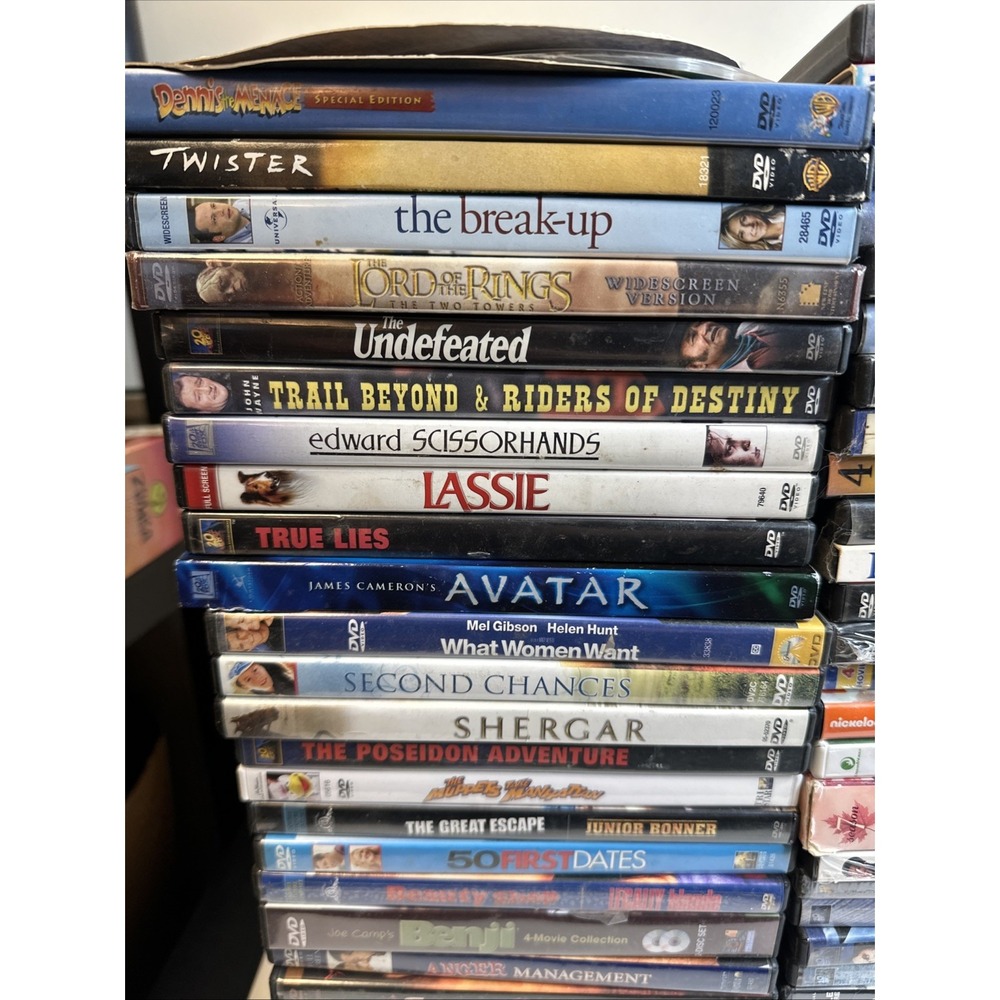Huge DVD Movie Lot 108 Assorted Movies All Genres - Seasons - Some Sealed - Picture 7 of 9